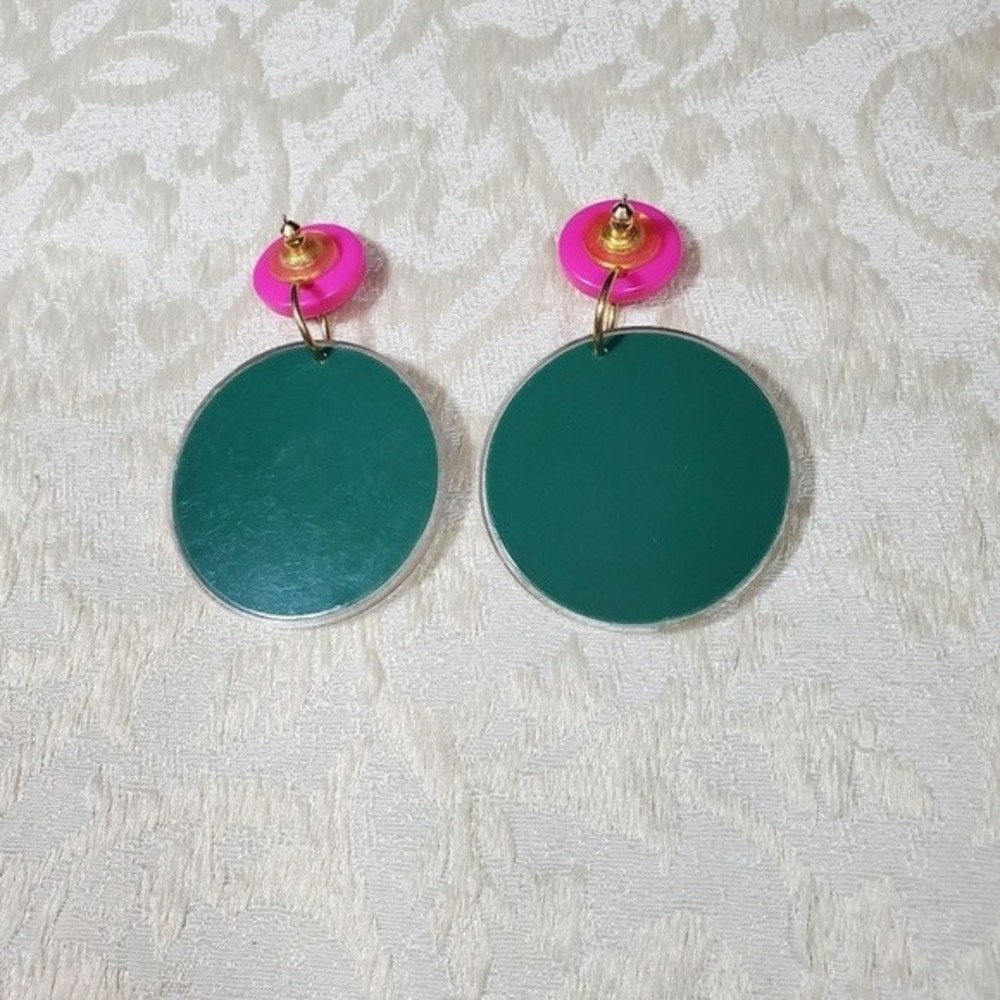 VINTAGE Watermelon Earrings - Picture 3 of 4